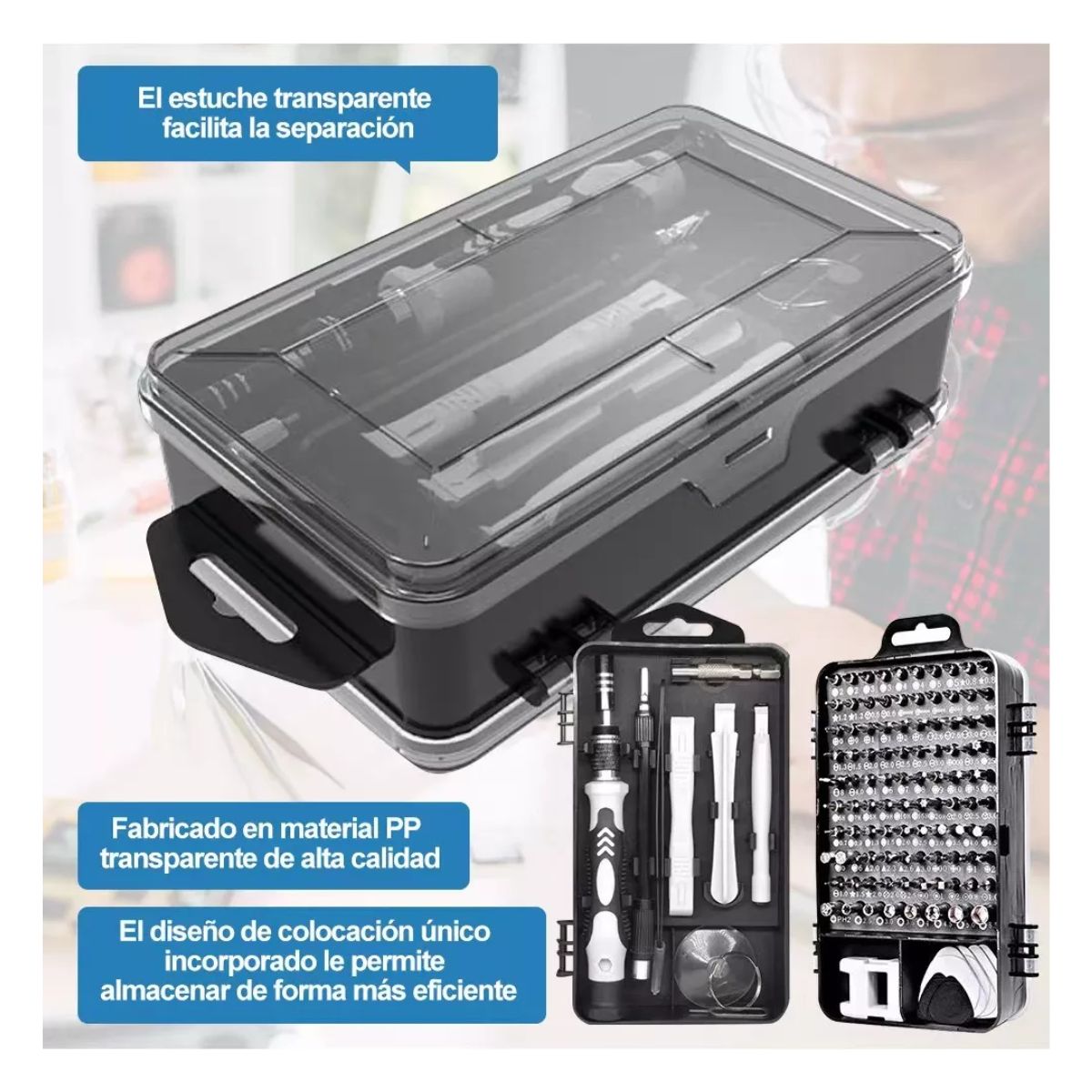 🛠️ Caja de Herramientas 115 en 1