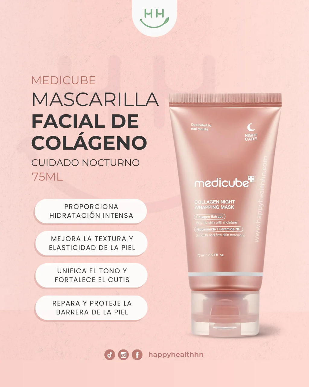 MEDICUBE COLLAGEN NIGHT WRAP MASK
