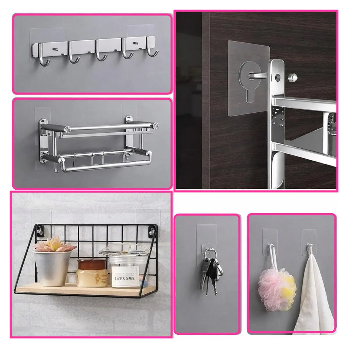 Tornillos Adhesivos Ultra-Resistentes (Pack x10)