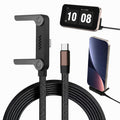 Cable Cargador con Soporte Invisible – Carga Rápida 240W Tipo C